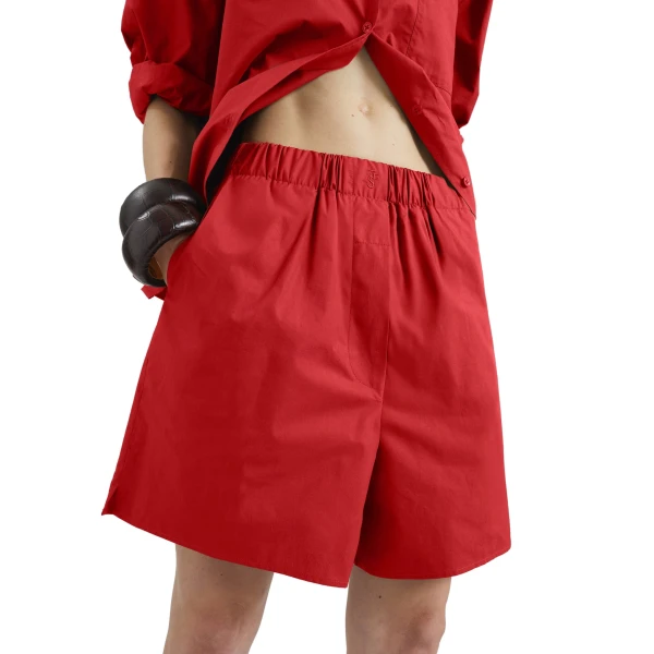 The Frankie Shop Lui Organic Cotton Boxer Shorts