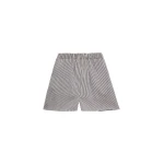 The Frankie Shop Lui Striped Silk Boxer Shorts