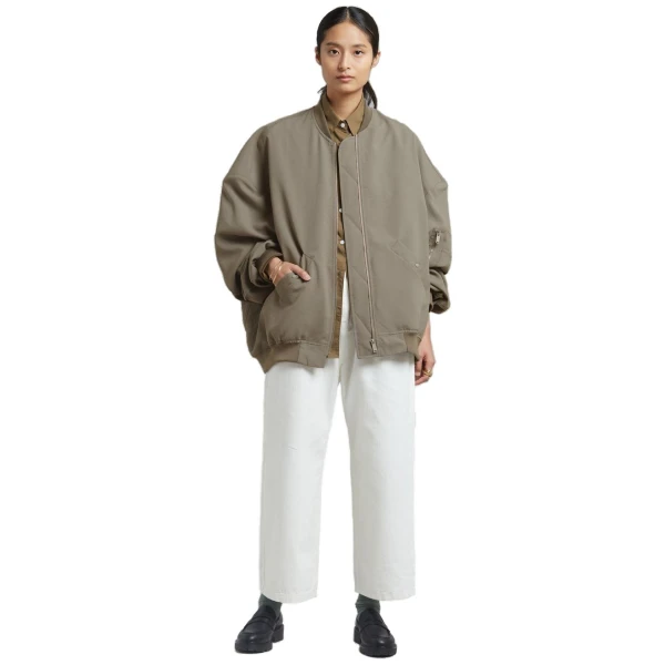 The Frankie Shop Lumi Bomber Jacket