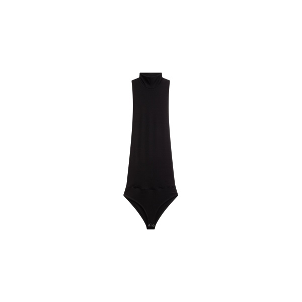 The Frankie Shop Maxen Mock Neck Bodysuit