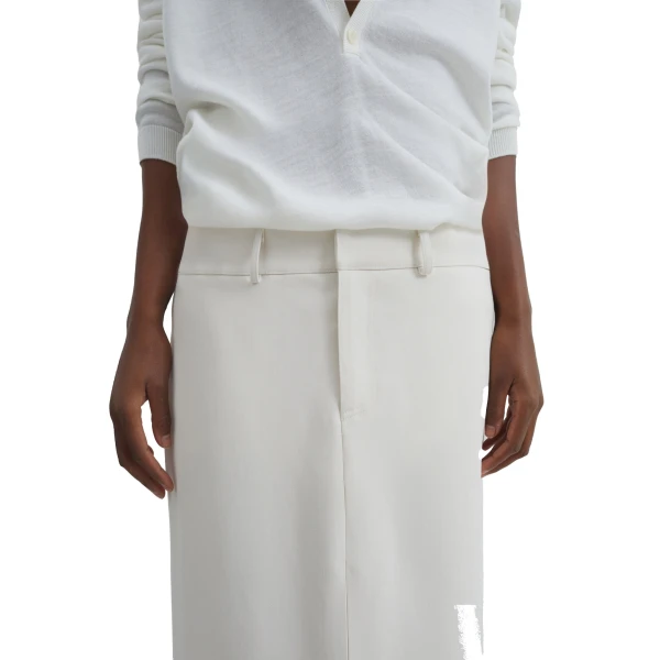 The Frankie Shop Maybelle Front Slit Midi Skirt