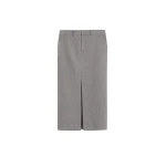 The Frankie Shop Maybelle Wool Front Slit Pencil Skirt