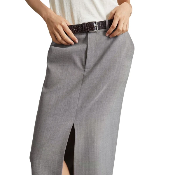 light taupe melange skirts