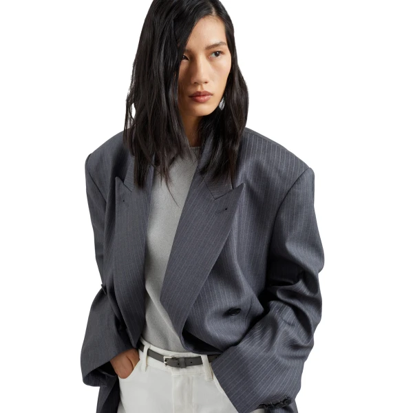 The Frankie Shop Mayfair Double Breasted Blazer