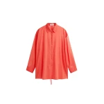 The Frankie Shop Melia Open-Back Shirt