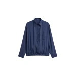 The Frankie Shop Mery Elastic Hem Shirt