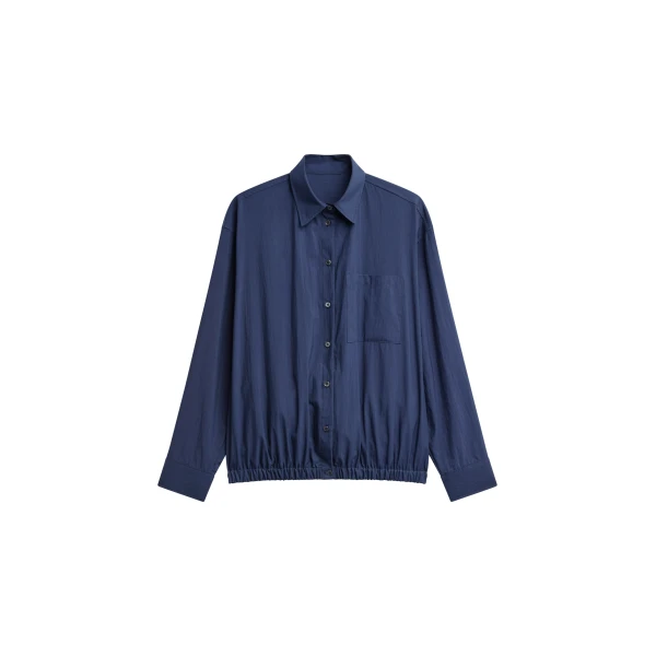 The Frankie Shop Mery Elastic Hem Shirt