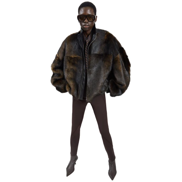 dark brown jackets