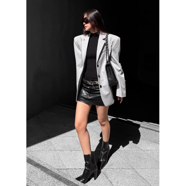 The Frankie Shop Mirbel Cinched Blazer