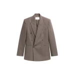 The Frankie Shop Monterey Structured Wool Blazer
