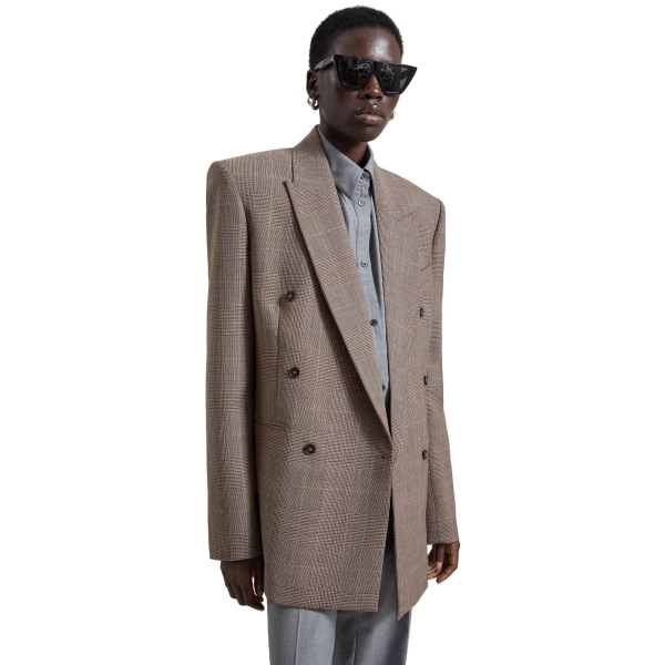 brown glen plaid jackets