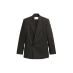 The Frankie Shop Monterey Structured Wool Blazer
