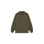 The Frankie Shop Naen Neoprene Polo Top