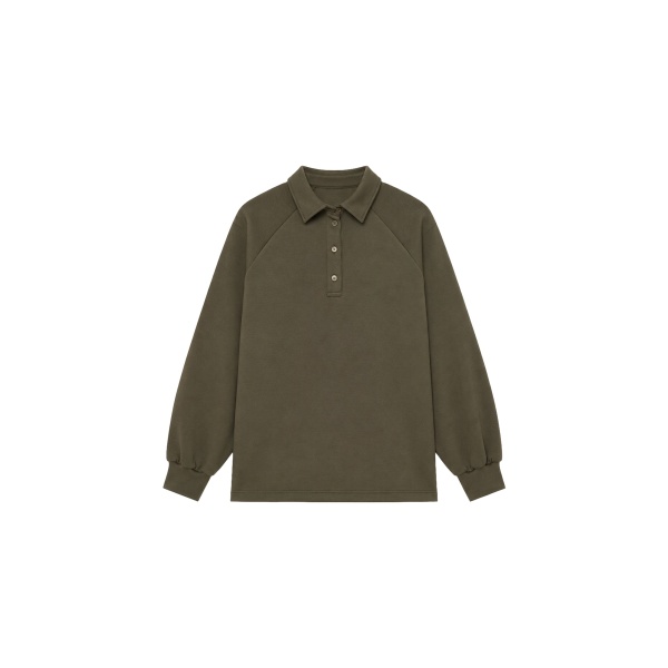 The Frankie Shop Naen Neoprene Polo Top