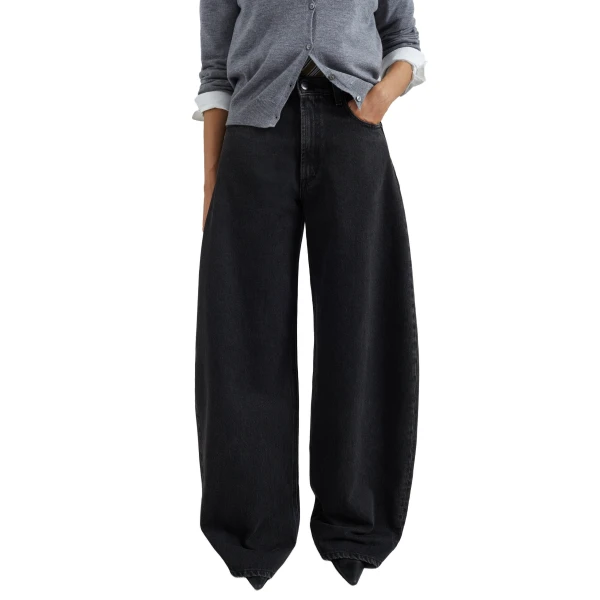 black wash pants