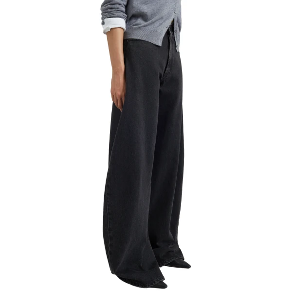 The Frankie Shop Nick Barrel Leg Jeans