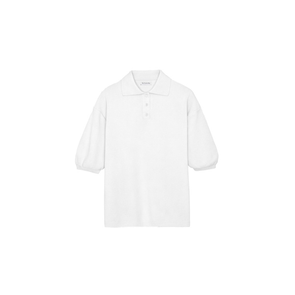 The Frankie Shop Nola Knit Polo Top