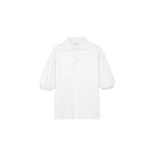 The Frankie Shop Nola Knit Polo Top