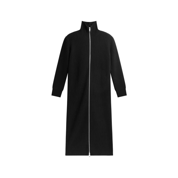 The Frankie Shop Nolia Knit Long Cardigan Dress