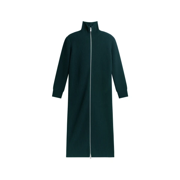 The Frankie Shop Nolia Knit Long Cardigan Dress