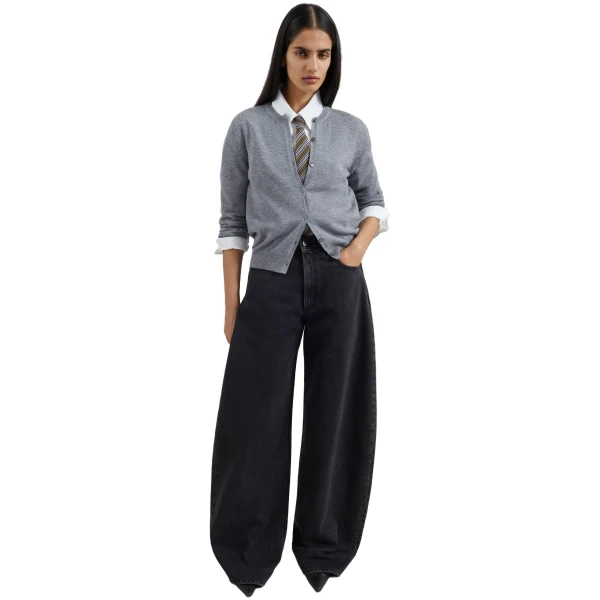 The Frankie Shop Nomi Thin Knit Cardigan