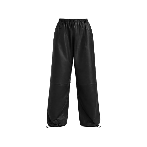 The Frankie Shop Oakdale Leather Track Pants
