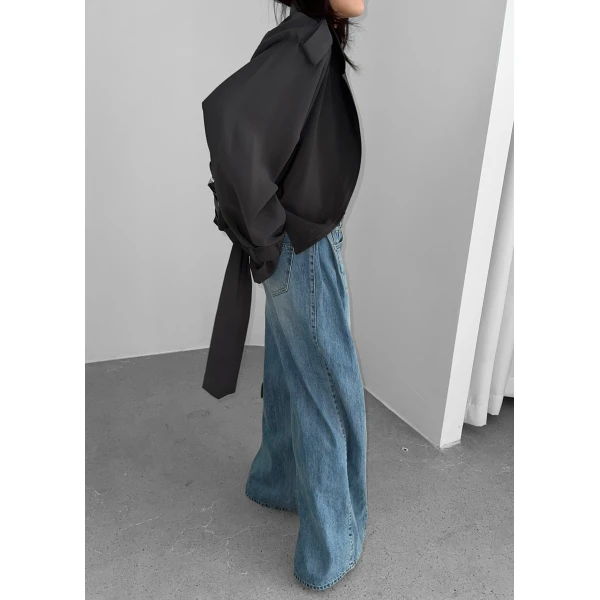 worn wash pants