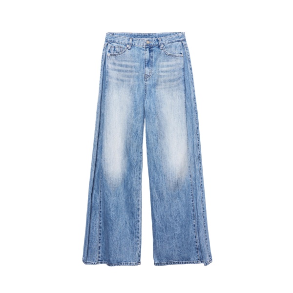 The Frankie Shop Oakley Wide Leg Jeans