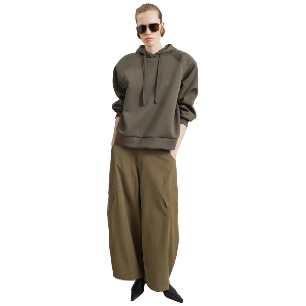 The Frankie Shop Olian Neoprene Hoodie