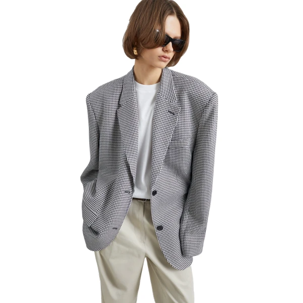 black houndstooth jackets