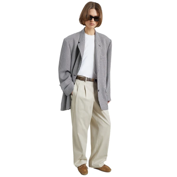 The Frankie Shop Olivella Oversized Padded Blazer