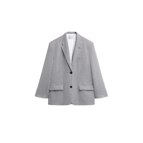 The Frankie Shop Olivella Oversized Padded Blazer