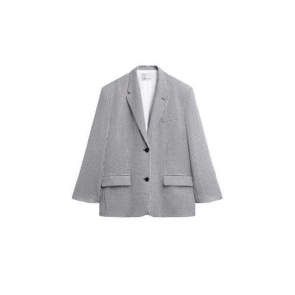 The Frankie Shop Olivella Oversized Padded Blazer