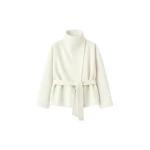 The Frankie Shop Onelle Wool Short Coat