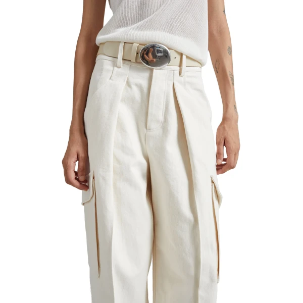 The Frankie Shop Oslo Cotton Cargo Pants