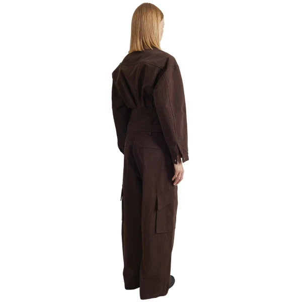 The Frankie Shop Oslo Cotton Cargo Pants
