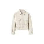 The Frankie Shop Oslo Cotton Cinched Jacket