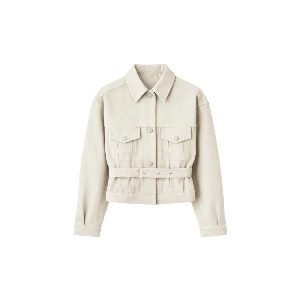 The Frankie Shop Oslo Cotton Cinched Jacket