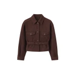 The Frankie Shop Oslo Cotton Cinched Jacket