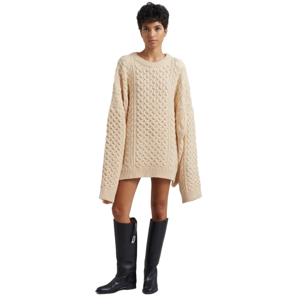 The Frankie Shop Pailey Braided Sweater