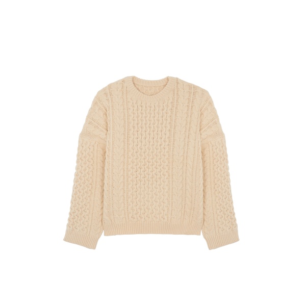 The Frankie Shop Pailey Braided Sweater