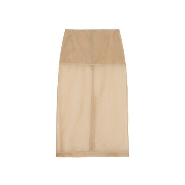 The Frankie Shop Peri Sheer Midi Skirt