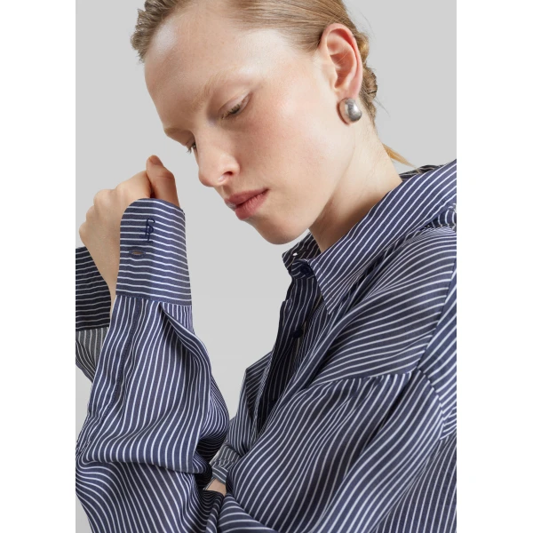 The Frankie Shop Peri Silk Shirt
