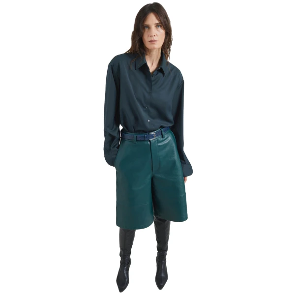 The Frankie Shop Peri Tie Neck Shirt