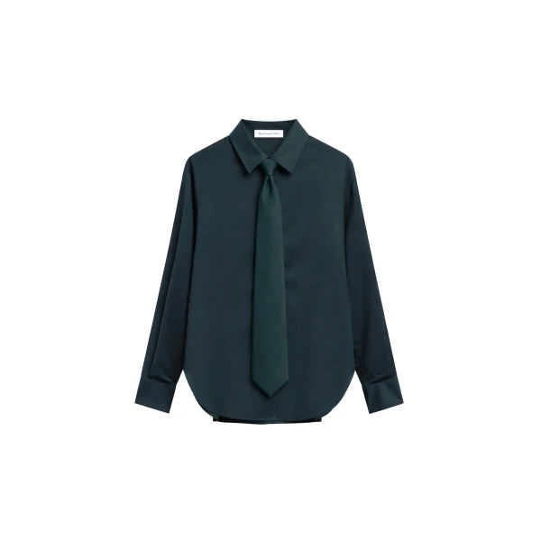 The Frankie Shop Peri Tie Neck Shirt