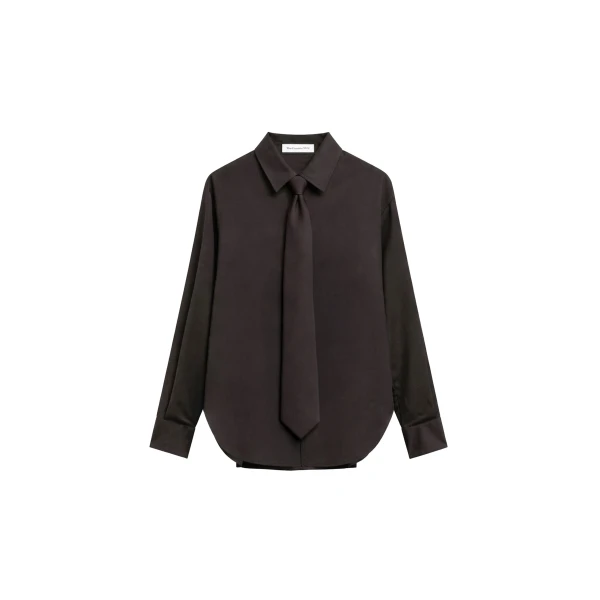 The Frankie Shop Peri Tie Neck Shirt
