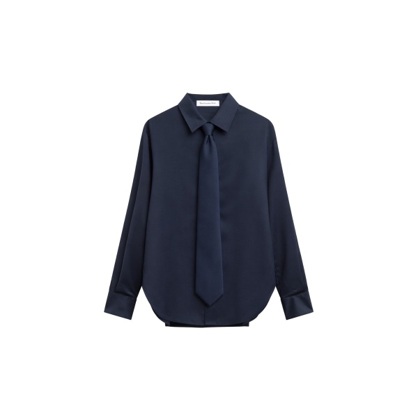 The Frankie Shop Peri Tie Neck Shirt