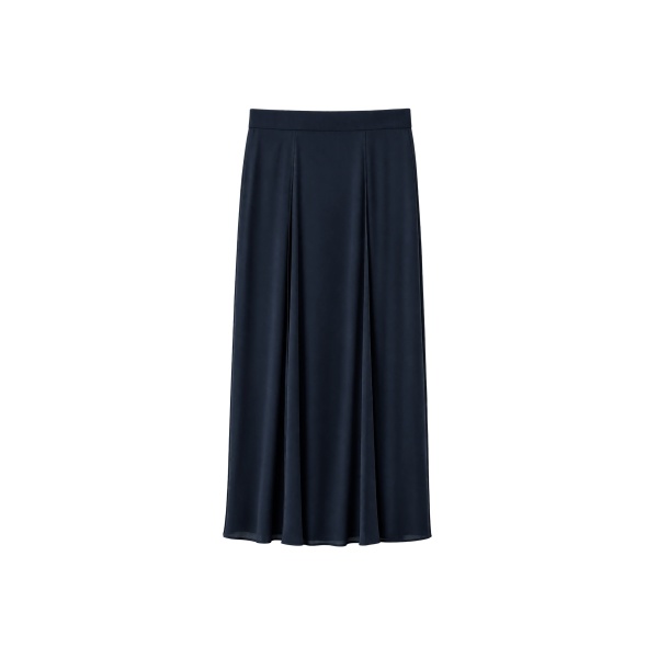 The Frankie Shop Provence Fluid A-Line Midi Skirt