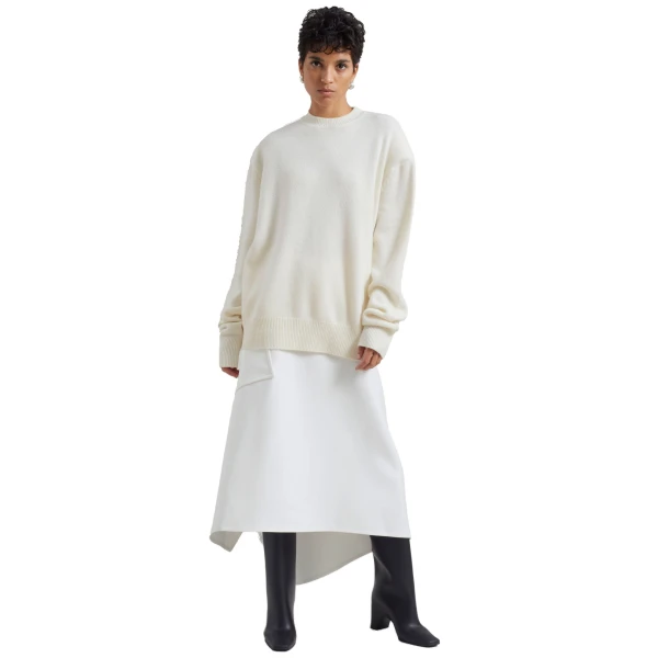 The Frankie Shop Rafaela Padded Knit Sweater