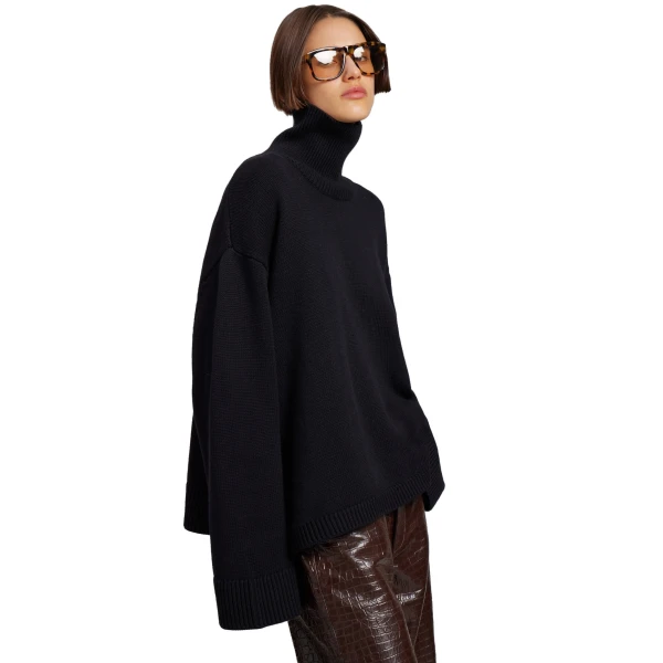 The Frankie Shop Rhea Trapeze Turtleneck